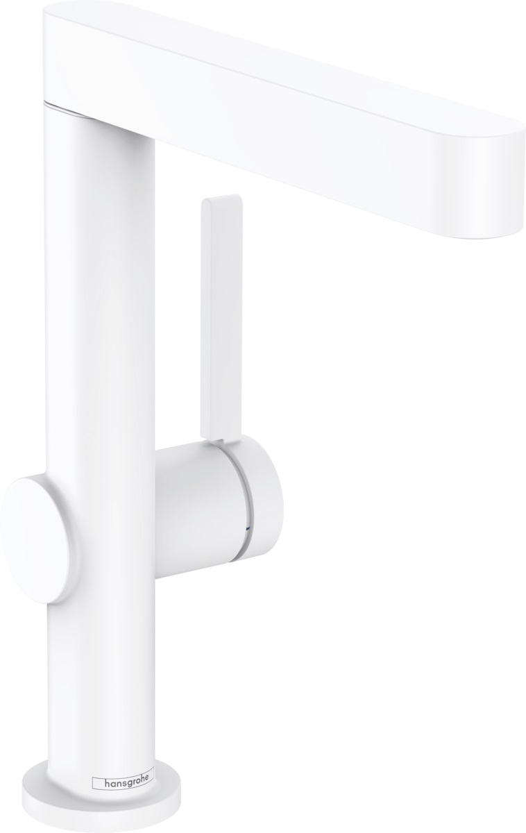 Hansgrohe Finoris mitigeur de lavabo sur pied blanc 76060700