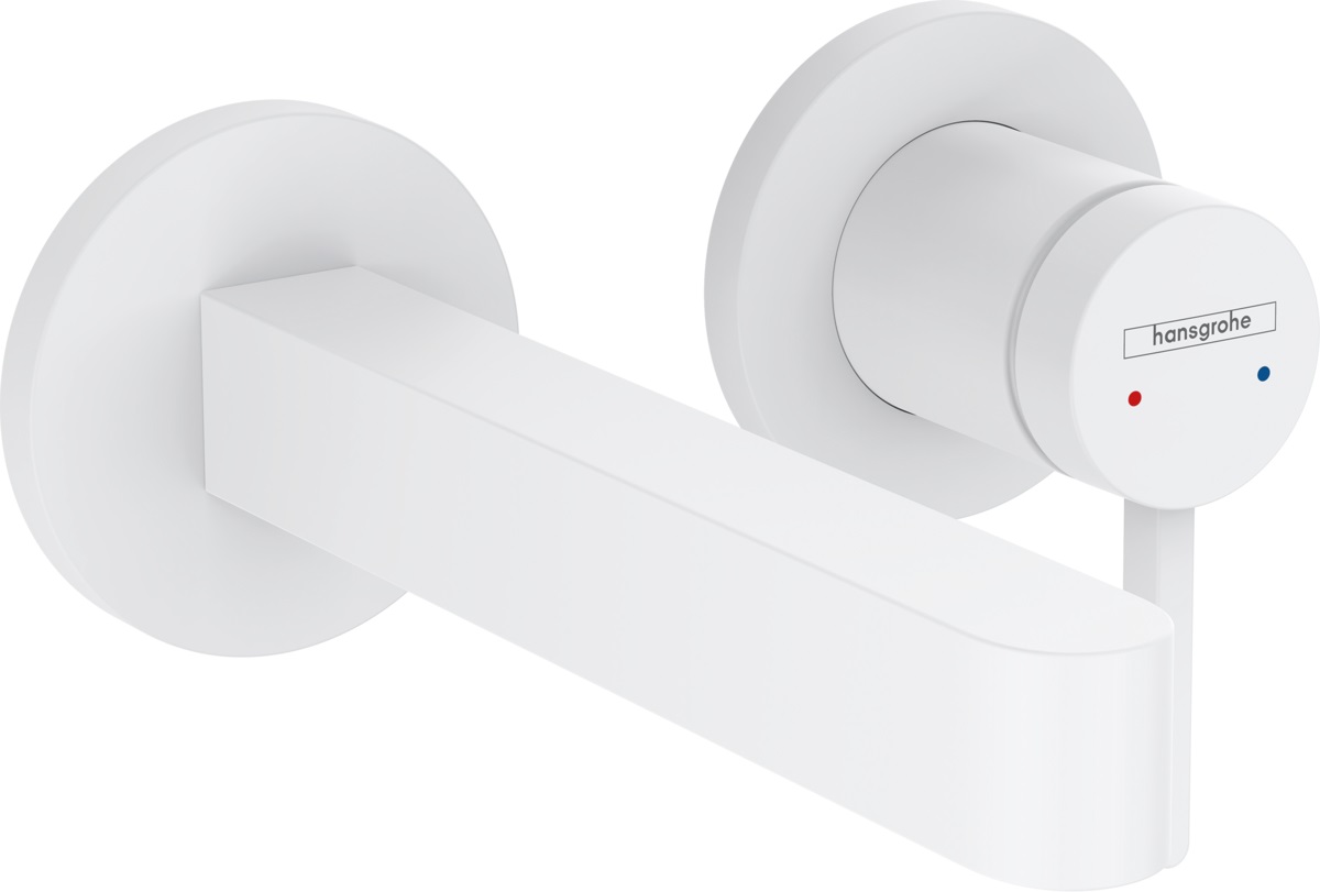 Hansgrohe Finoris mitigeur de lavabo encastrée blanc 76051700