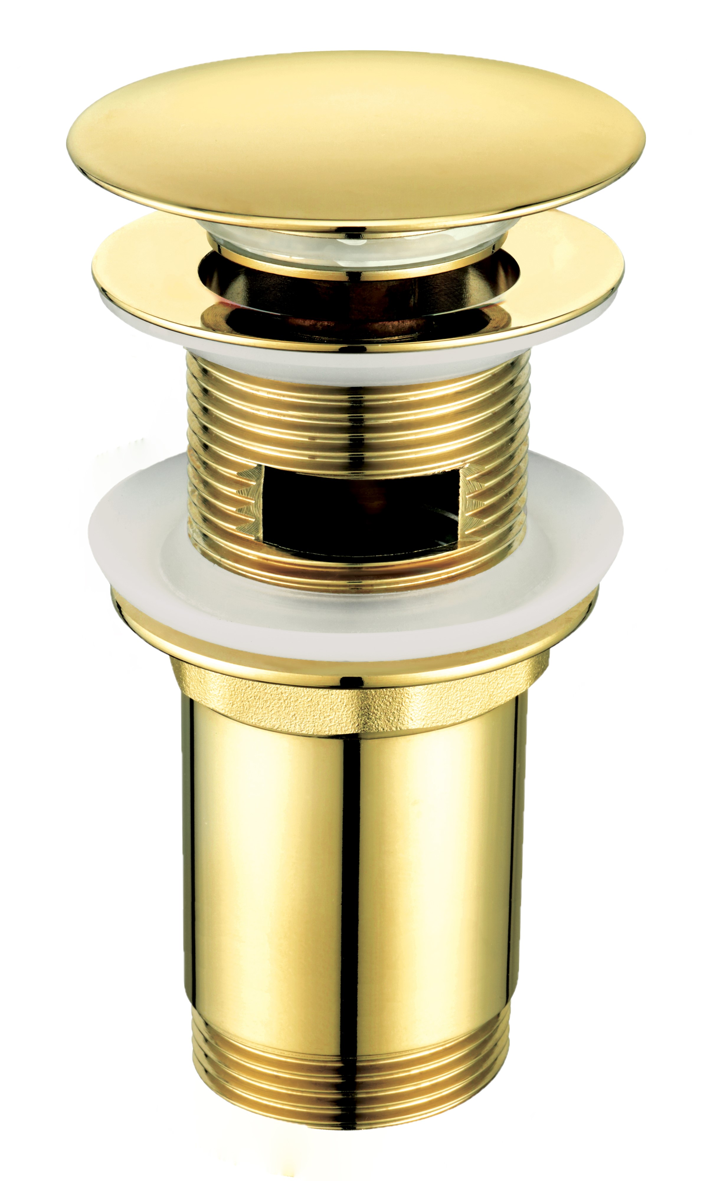 Deante Click-Clack bonde de lavabo doré NHC_Z10U