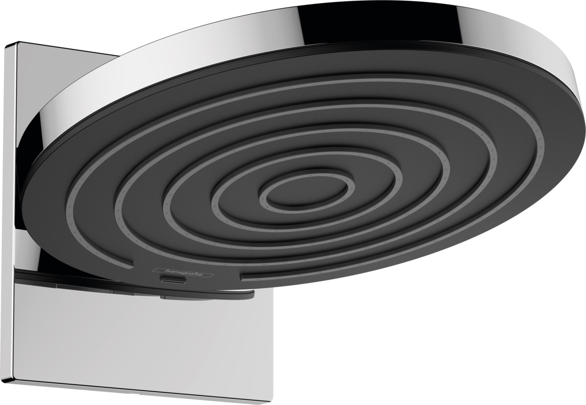 Hansgrohe Pulsify douche à effet de pluie 26x26 cm circulaitre chrome 24151000