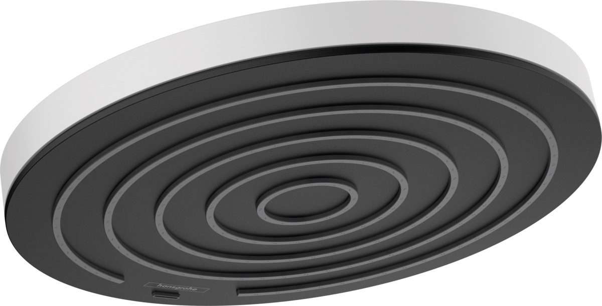 Hansgrohe Pulsify douche à effet de pluie 26x26 cm ronde blanc 24141700