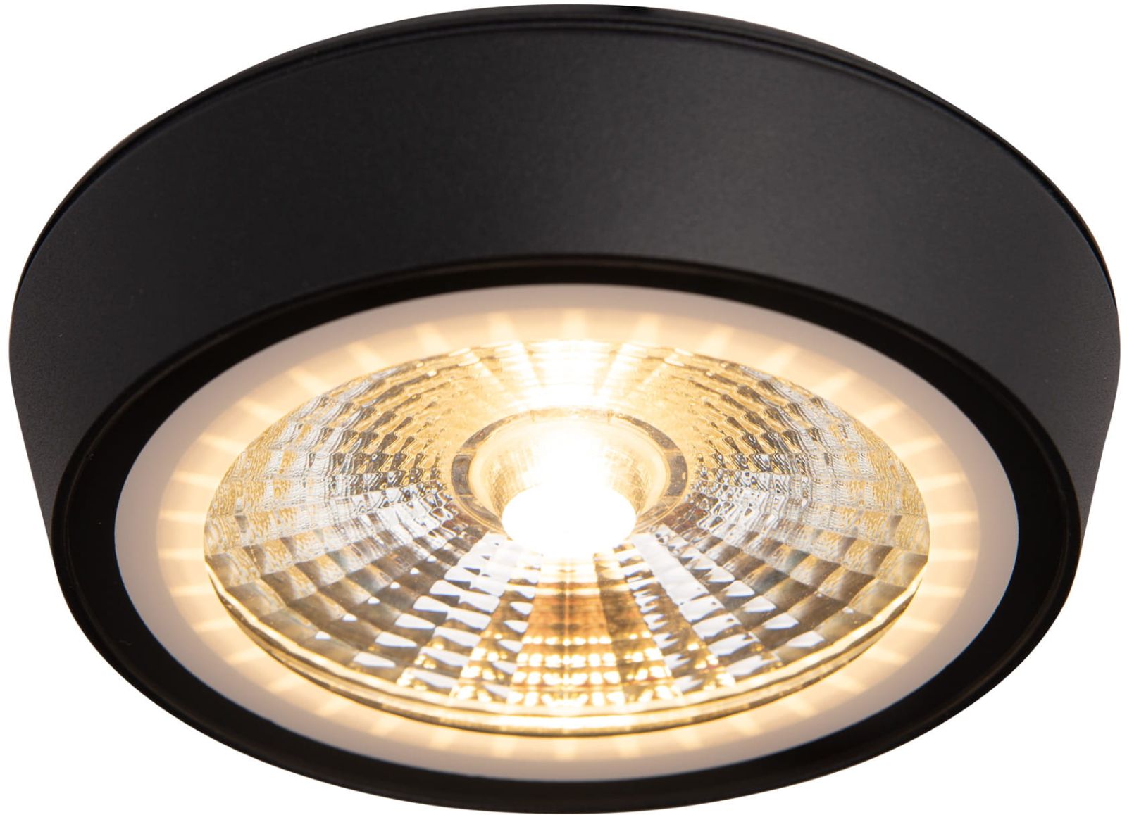 MaxLight Charon plafonnier 1x12 W noir C0208