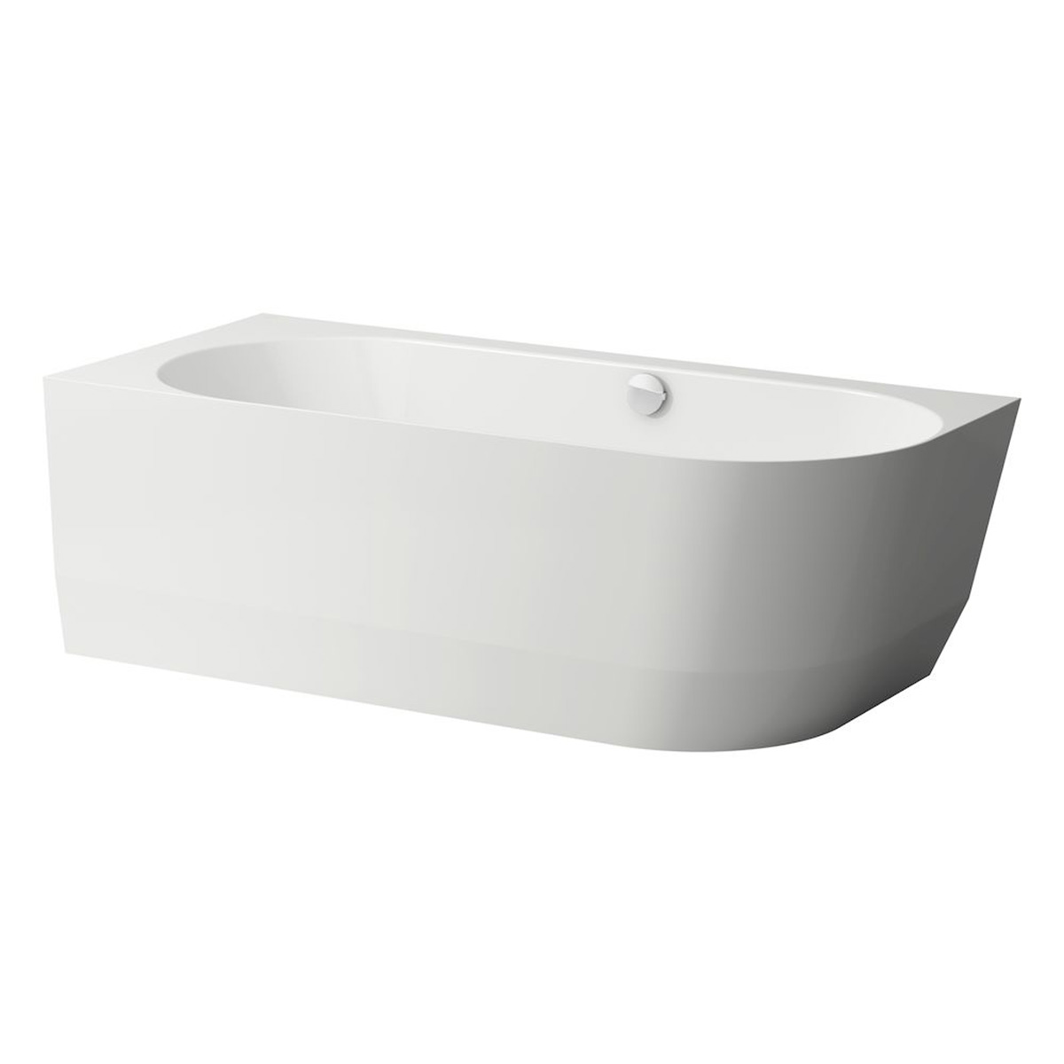 Laufen Pro baignoire d’angle 180x80 cm côté gauche blanc H2449560000001