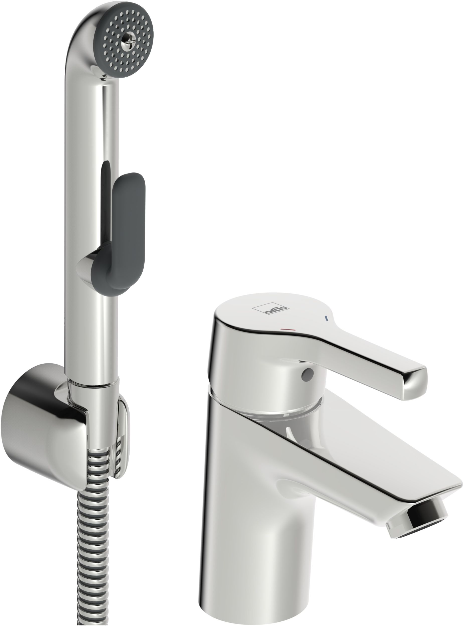 Oras Saga mitigeur de lavabo sur pied chrome 3912FH