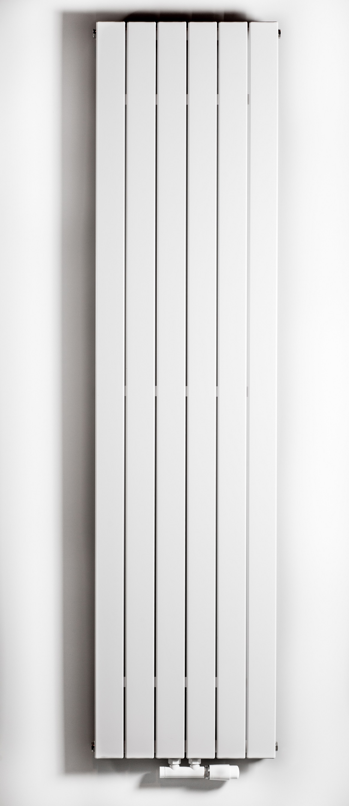 Luxrad Niagara Pojedyncza radiateur décoratif 200x44.5 cm podłączenie inférieur blanc NIA20004459003ZDC