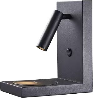 Mantra Zanzibar applique murale 1x3 W noir 6752