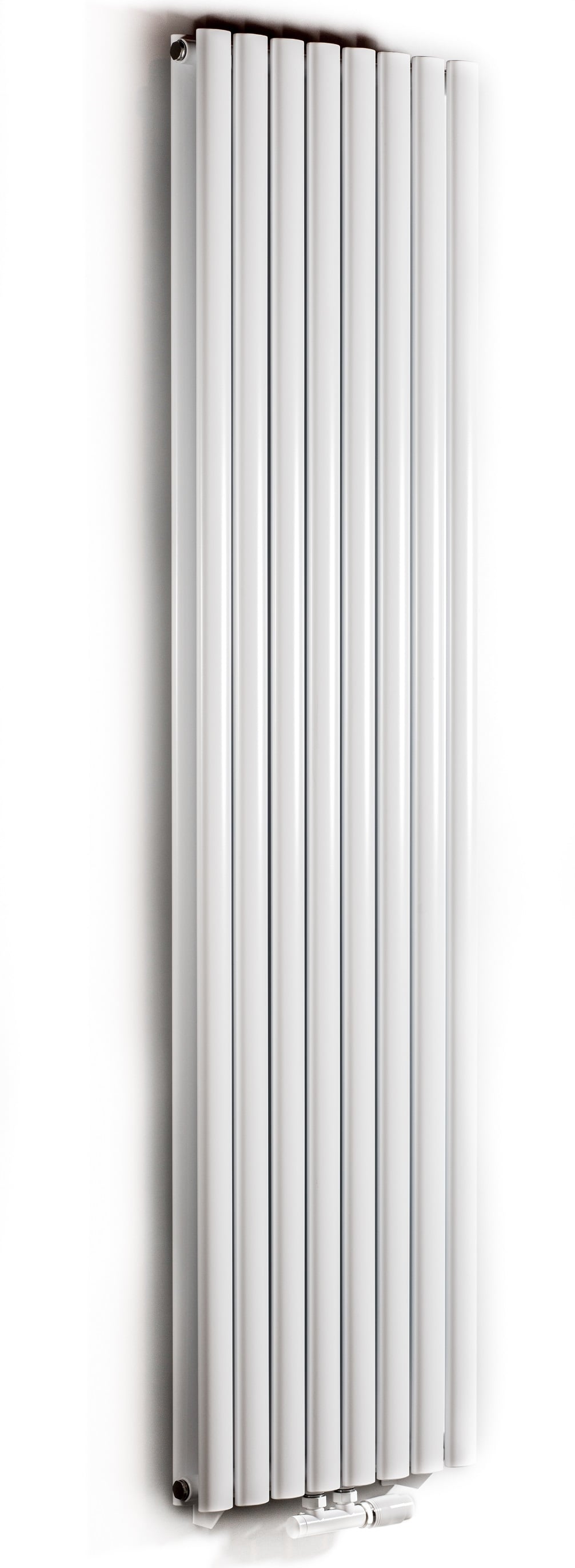 Luxrad Fortuna Podwójna radiateur décoratif 200x41 cm podłączenie inférieur blanc FORP20004109003ZDC
