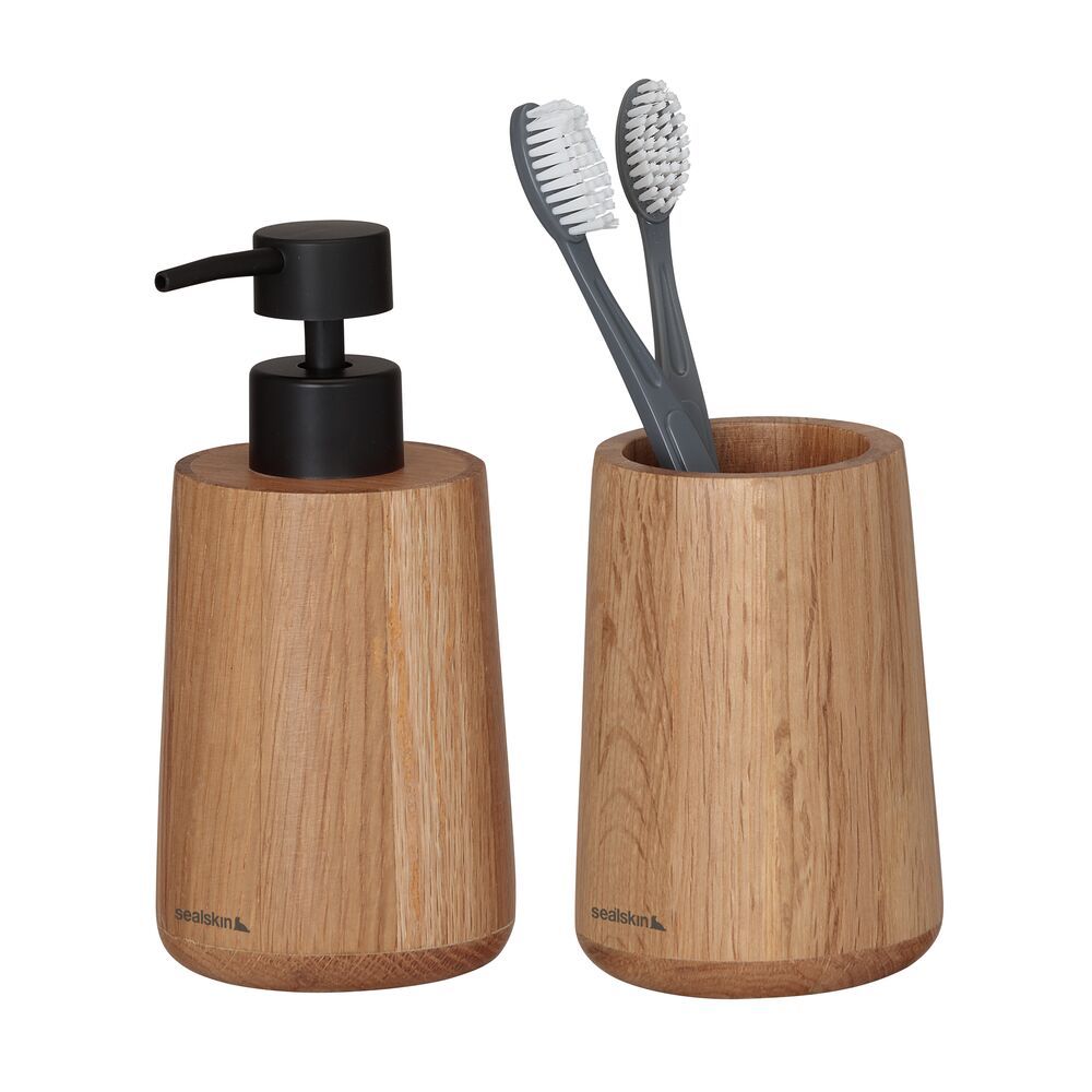 Sealskin Earth kit d’accessoires noir-marron 800031