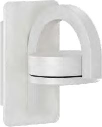 Mantra Iguazu applique murale extérieure 1x10 W blanc 6559