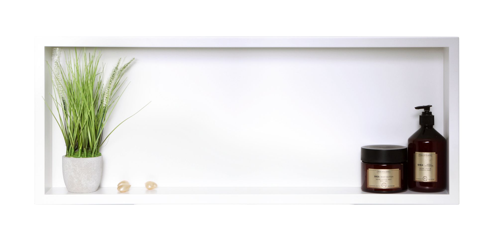 Balneo Wall-Box One White étagère 90 cm blanc OB-WH6