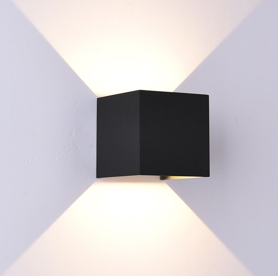Mantra Davos XL applique murale extérieure 2x10 W noir 7653