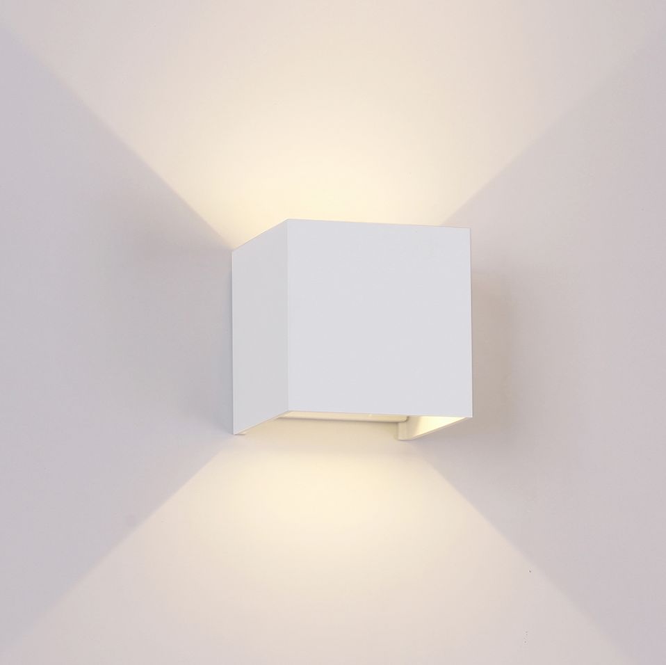 Mantra Davos XL applique murale extérieure 2x10 W blanc 7652