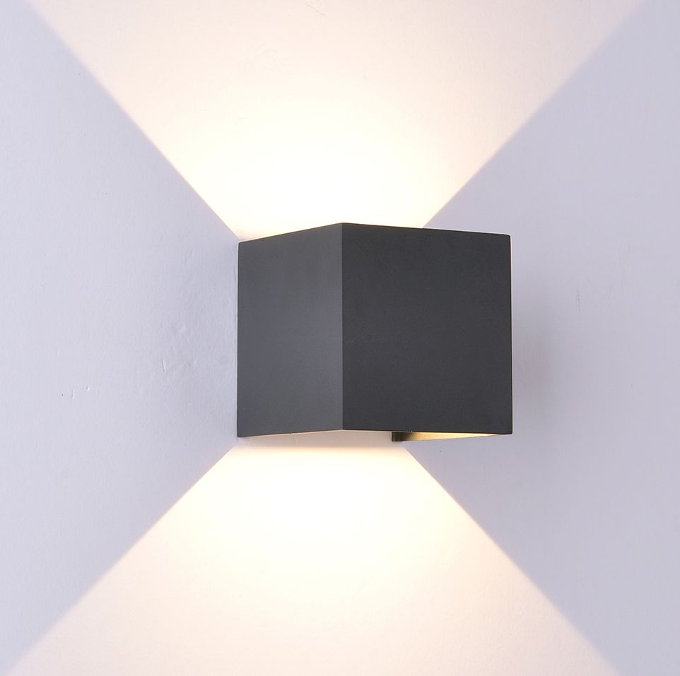 Mantra Davos XL applique murale extérieure 2x10 W gris 7651