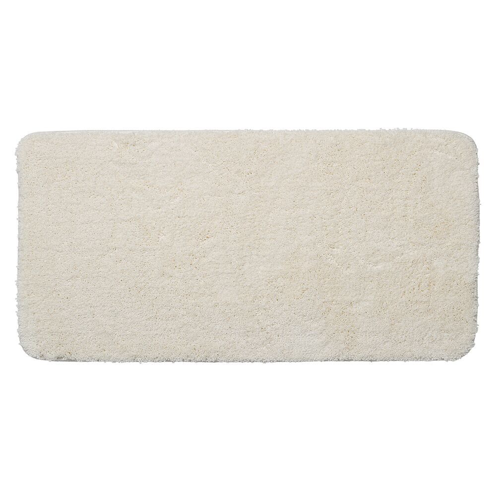 Sealskin Angora tapis de bain 140x70 cm rectangulaire blanc 800118
