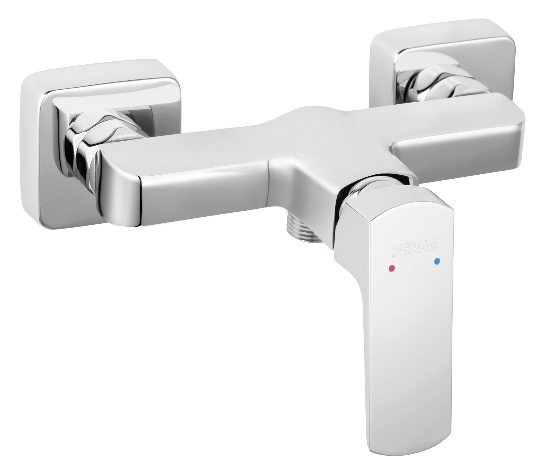 Ferro Vitto VerdeLine mitigeur de douche murale chrome BVI7VL