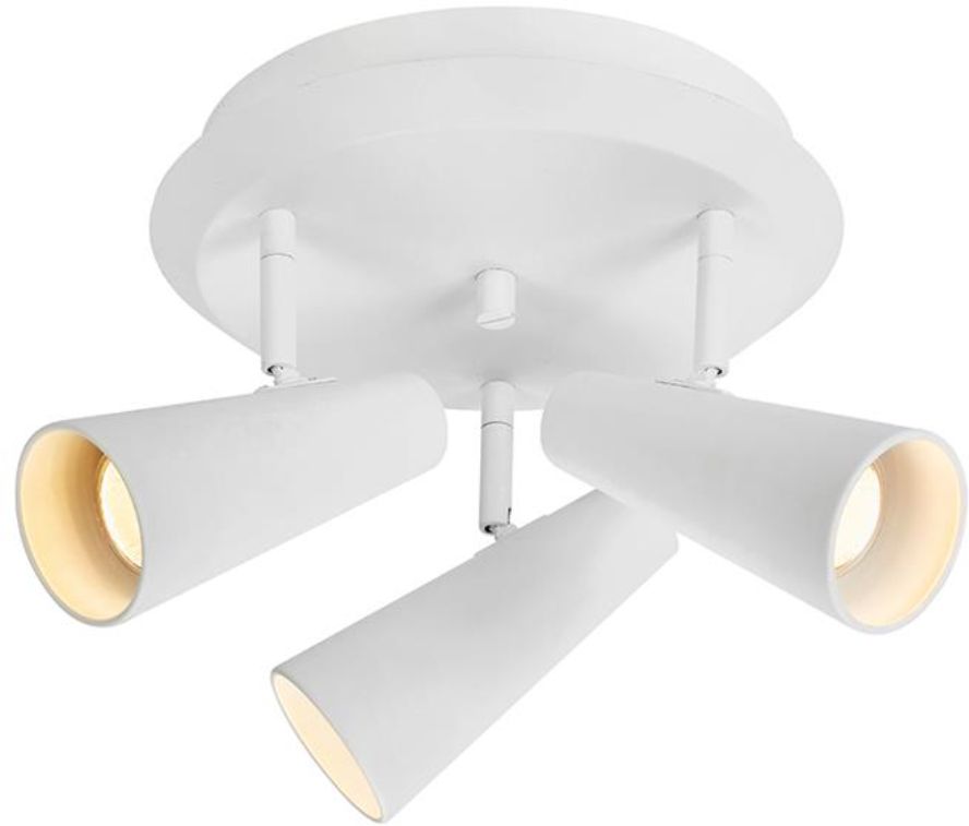 Markslöjd Crest plafonnier 3x7 W blanc 108203