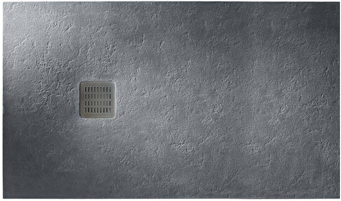 Roca Terran receveur de douche rectangulaire 140x100 cm gris AP1015783E801200