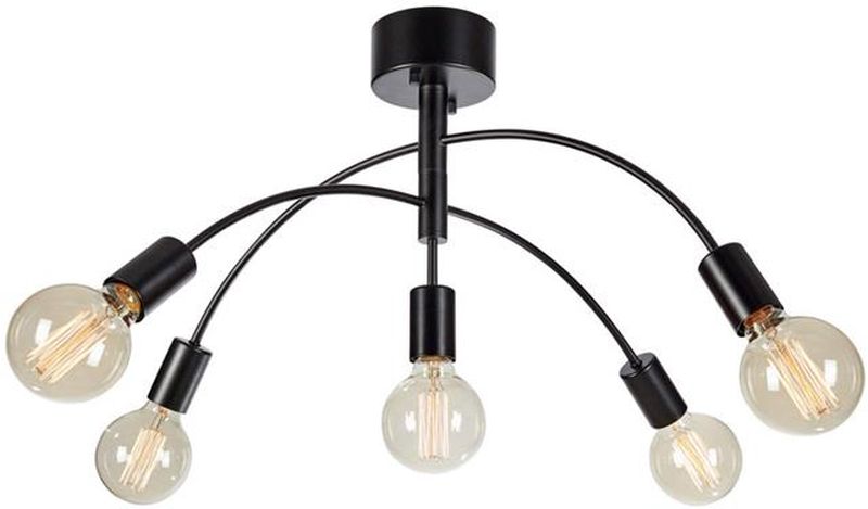 Markslöjd Cygnus lampe suspendue 5x40 W noir 108284