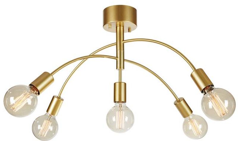 Markslöjd Cygnus lampe suspendue 5x40 W doré 108285