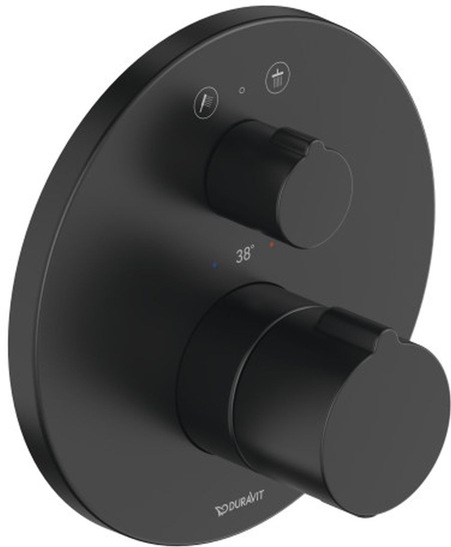 Duravit C.1 mitigeur bain-douche encastrée oui noir C14200014046