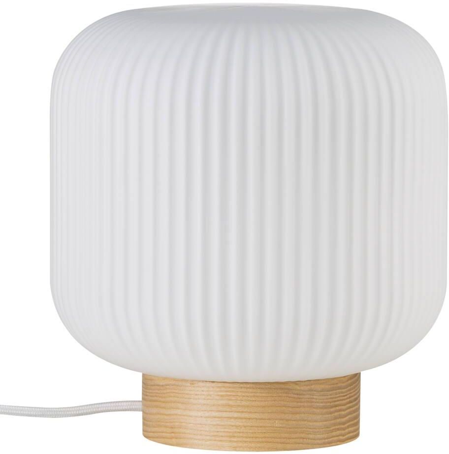 Nordlux Milford lampe de table 1x40 W blanc-bois-opale 48915001