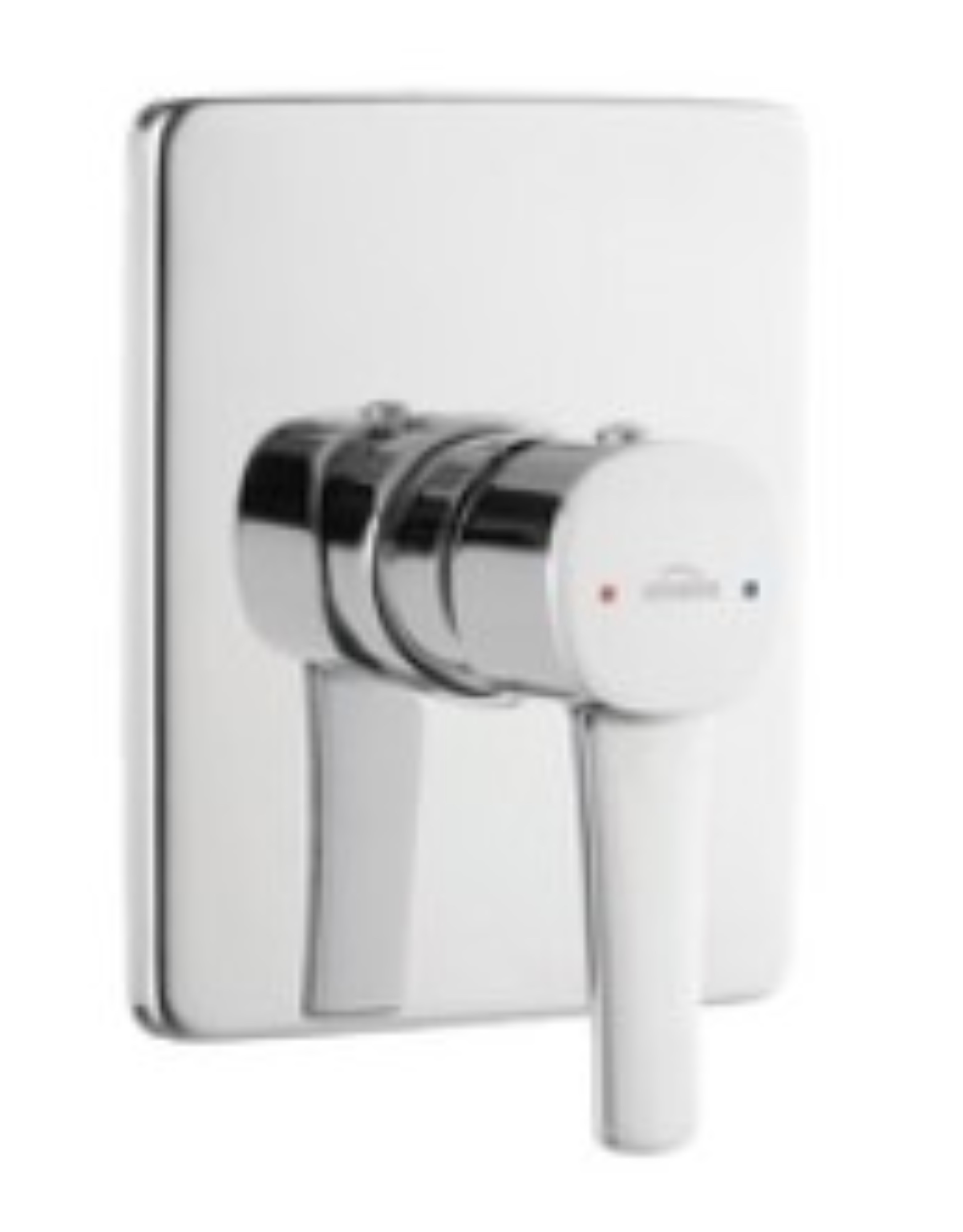 Invena Glamour mitigeur de douche encastrée chrome BP-02-CK1