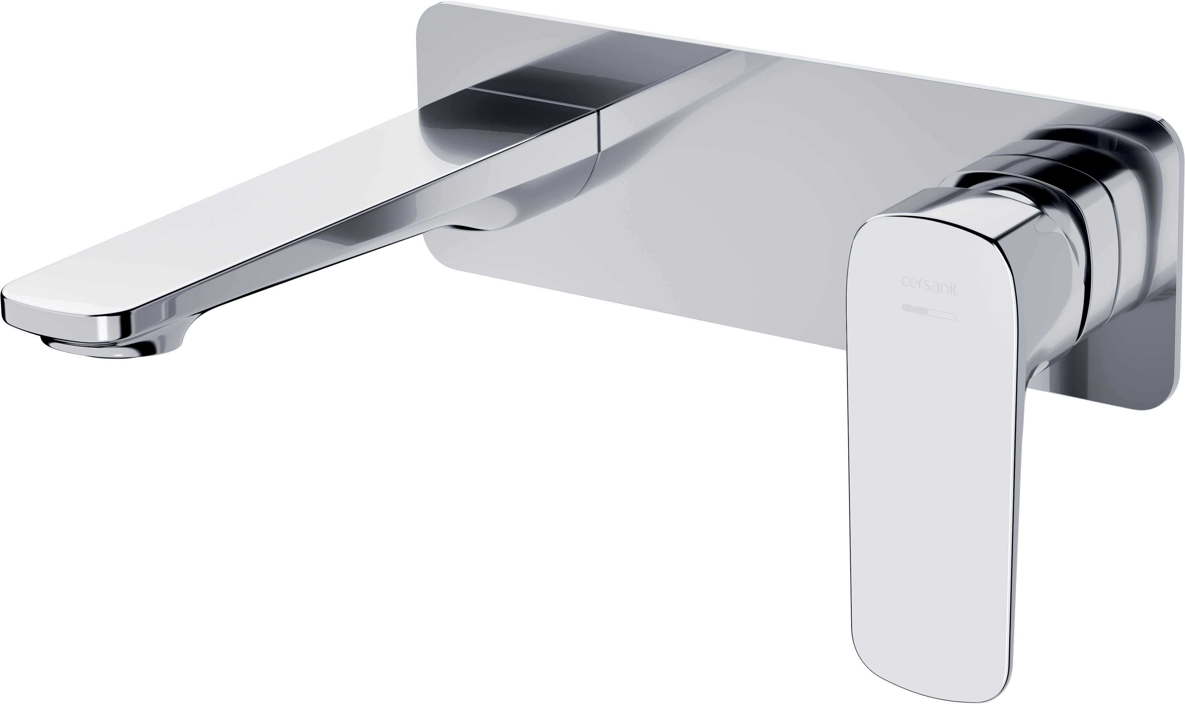 Cersanit Larga mitigeur de lavabo encastrée chrome S951-386