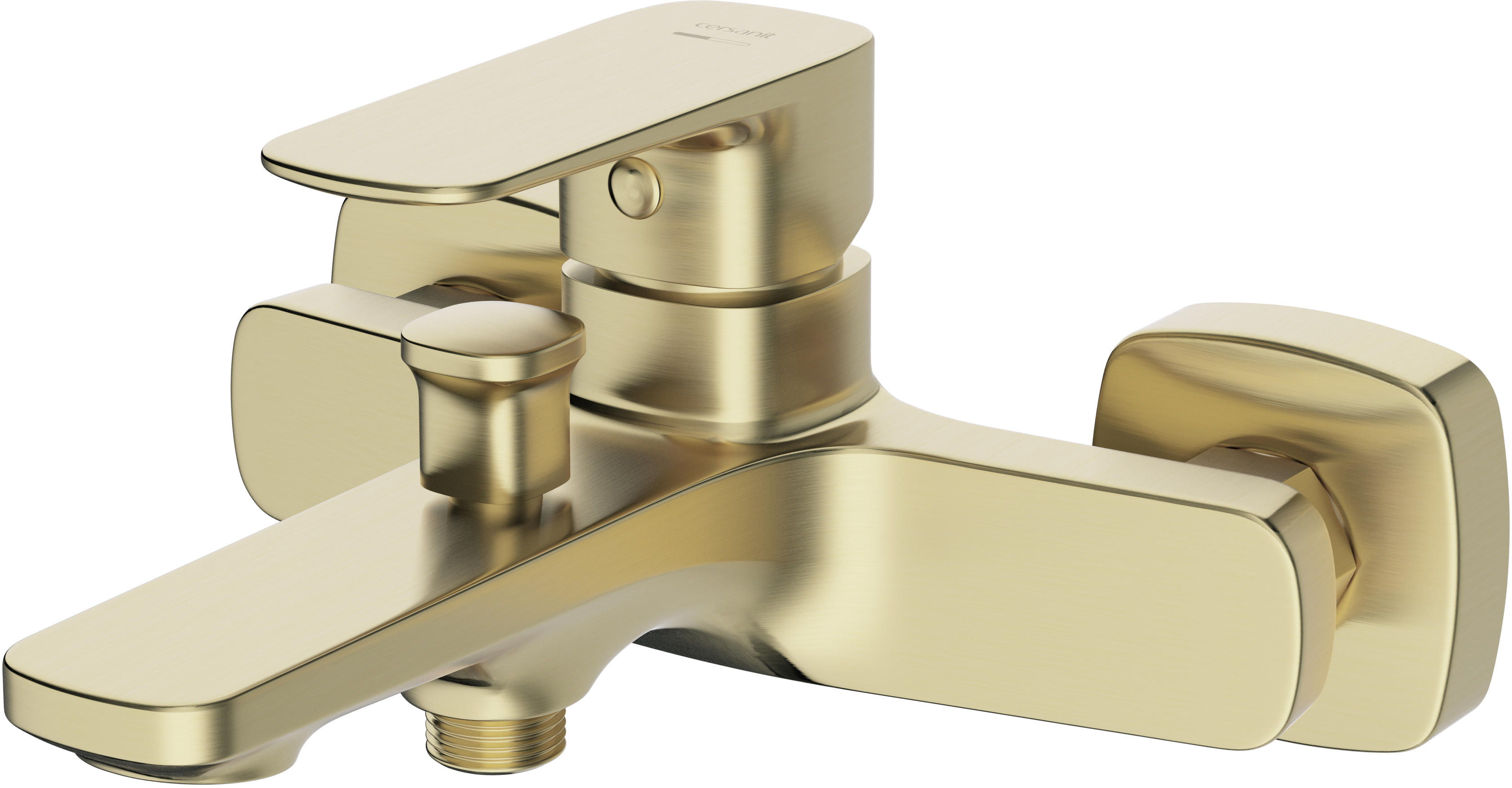 Cersanit Larga mitigeur bain-douche murale doré S951-378