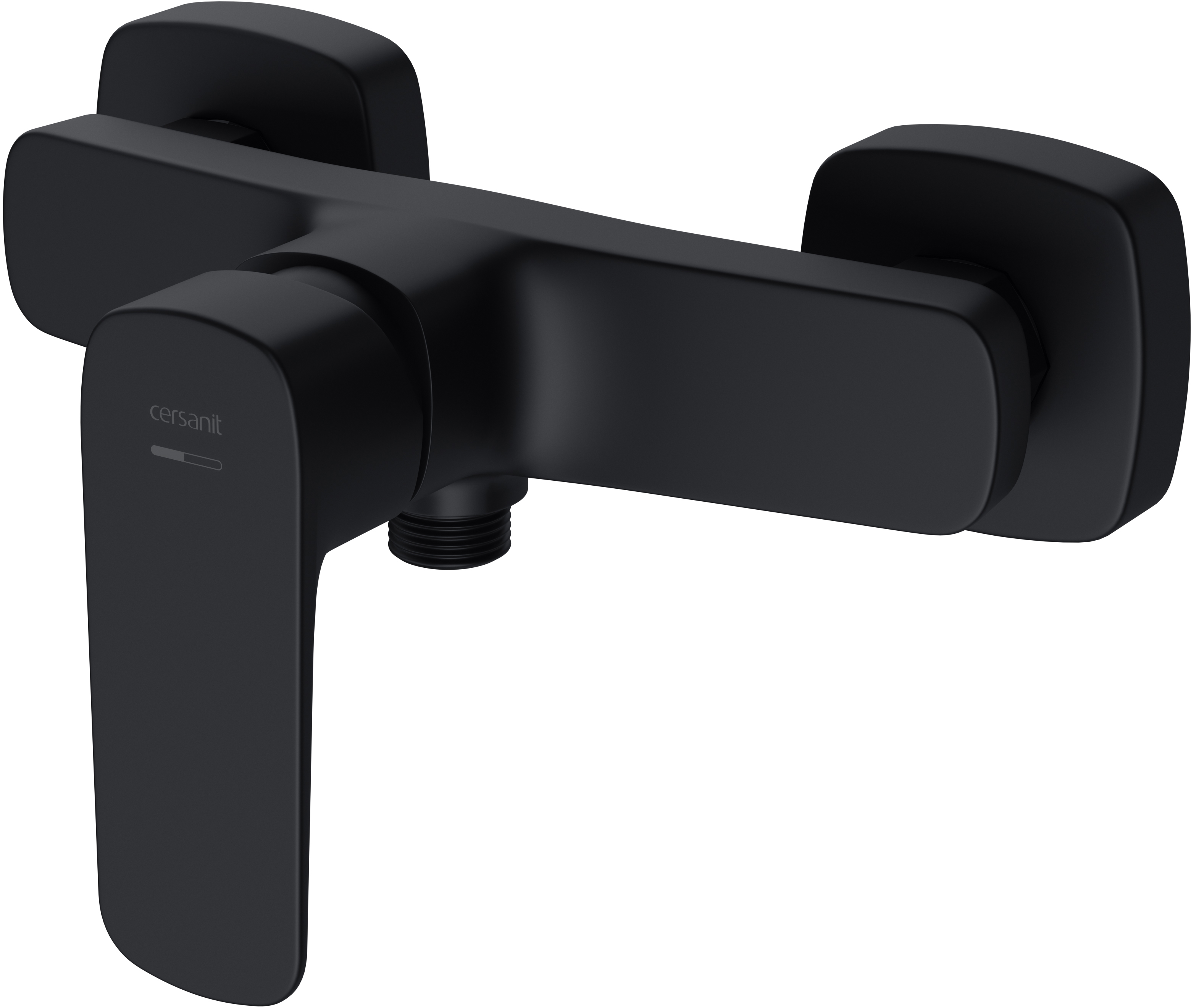 Cersanit Larga mitigeur de douche murale noir S951-382