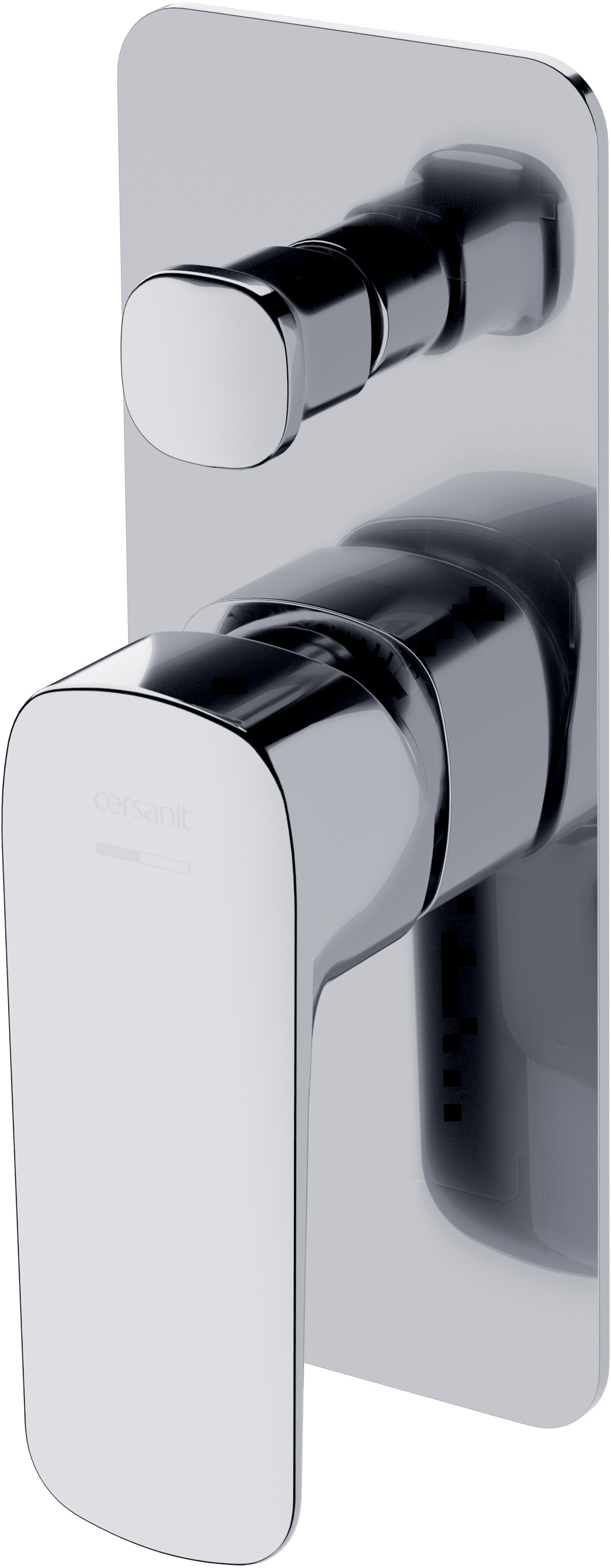 Cersanit Larga mitigeur bain-douche encastrée chrome S951-374