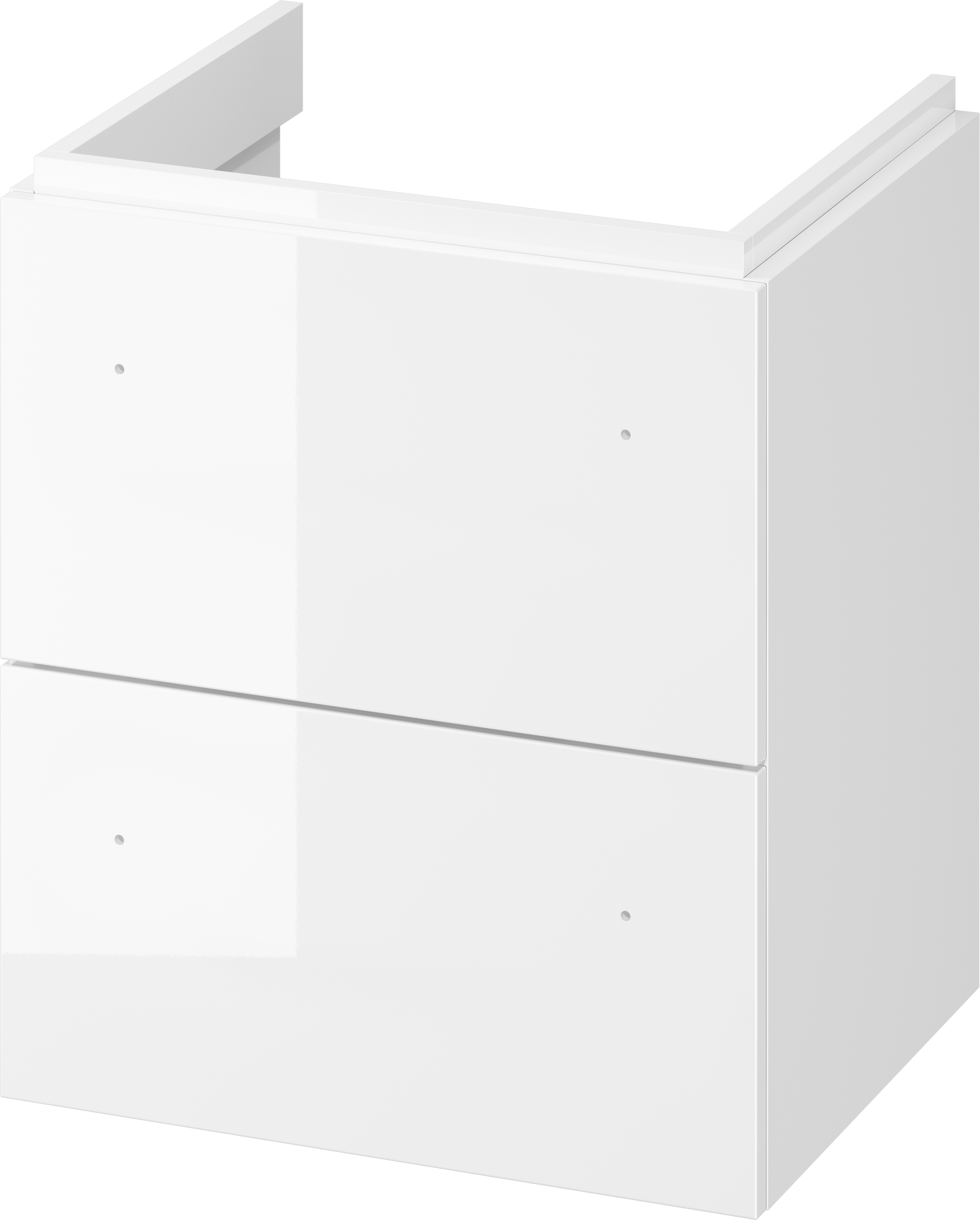 Cersanit Larga armoire 49.4x39.4x54.9 cm sous-lavabo suspendu blanc S932-067