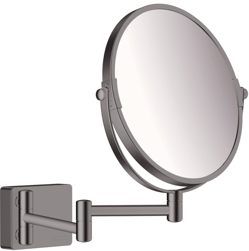 Hansgrohe AddStoris miroir cosmétique 24.6x24.6 cm arrondi chrome 41791340