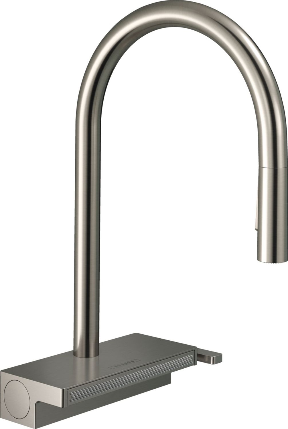 Hansgrohe Aquno Select M81 mitigeur de cuisine sur pied acier inoxydable 73837800