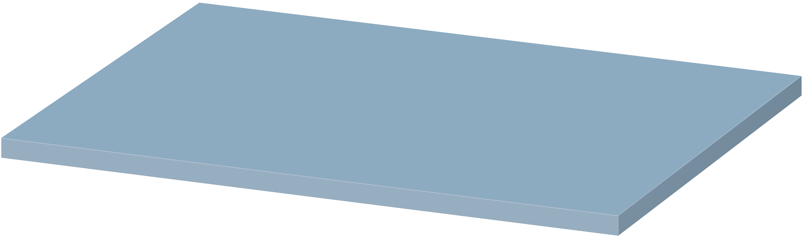 Cersanit Larga plan de travail 60x45 cm bleu S932-030