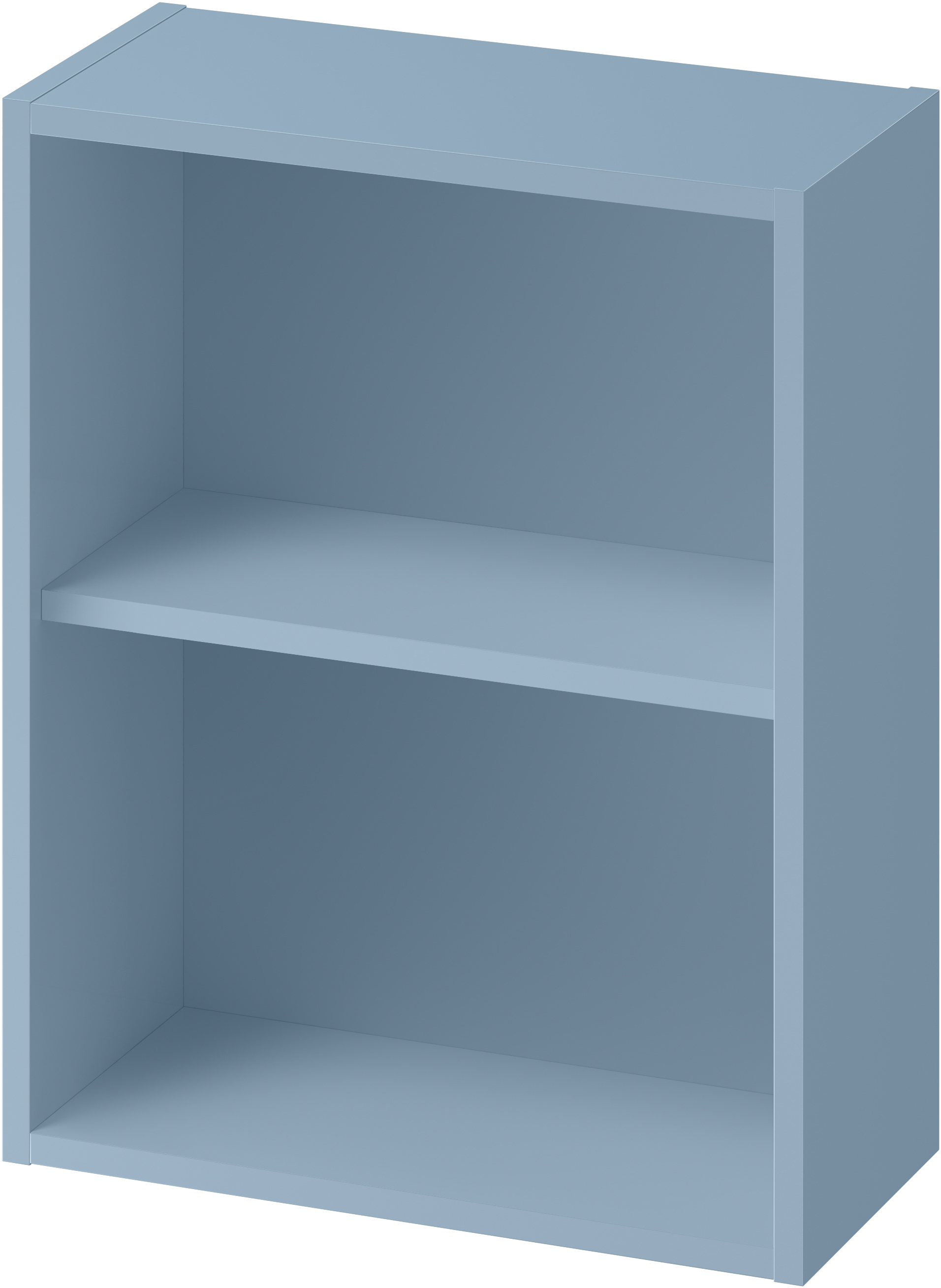 Cersanit Larga armoire 44.4x20x55.1 cm latérale suspendue bleu S932-094