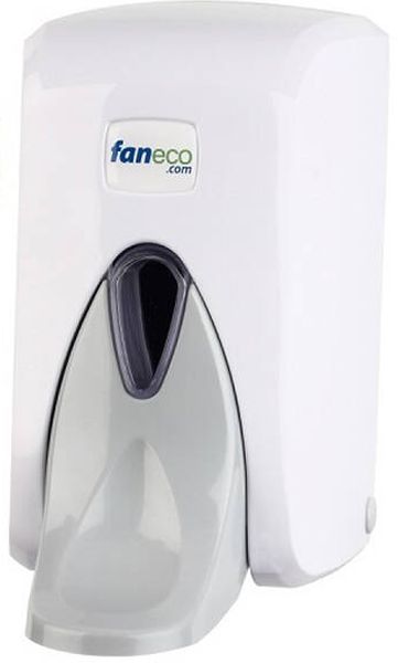 Faneco Pop distributeur à coude 500 ml blanc-gris SA500PGWG