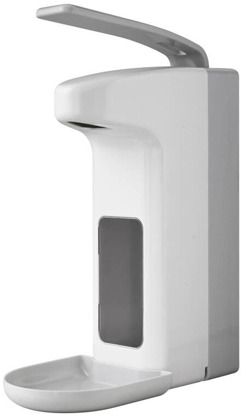 Faneco Med distributeur de désinfectant 1000 ml blanc-gris MED1000