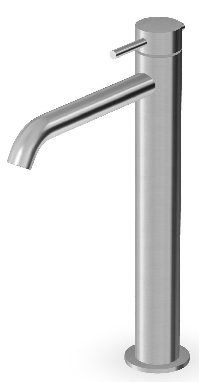 Zucchetti Helm mitigeur de lavabo sur pied acier ZHE689.X