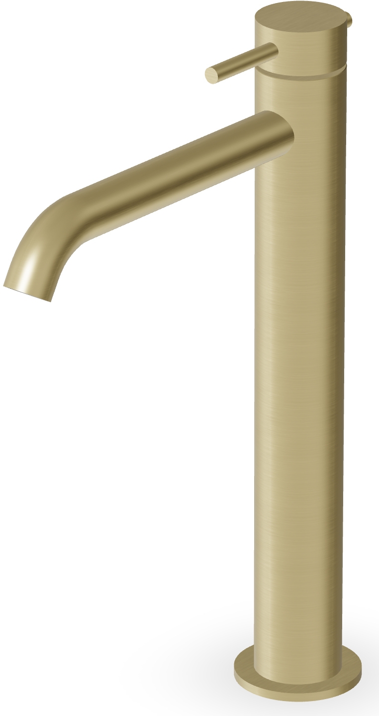 Zucchetti Helm mitigeur de lavabo sur pied doré ZHE689.XP31