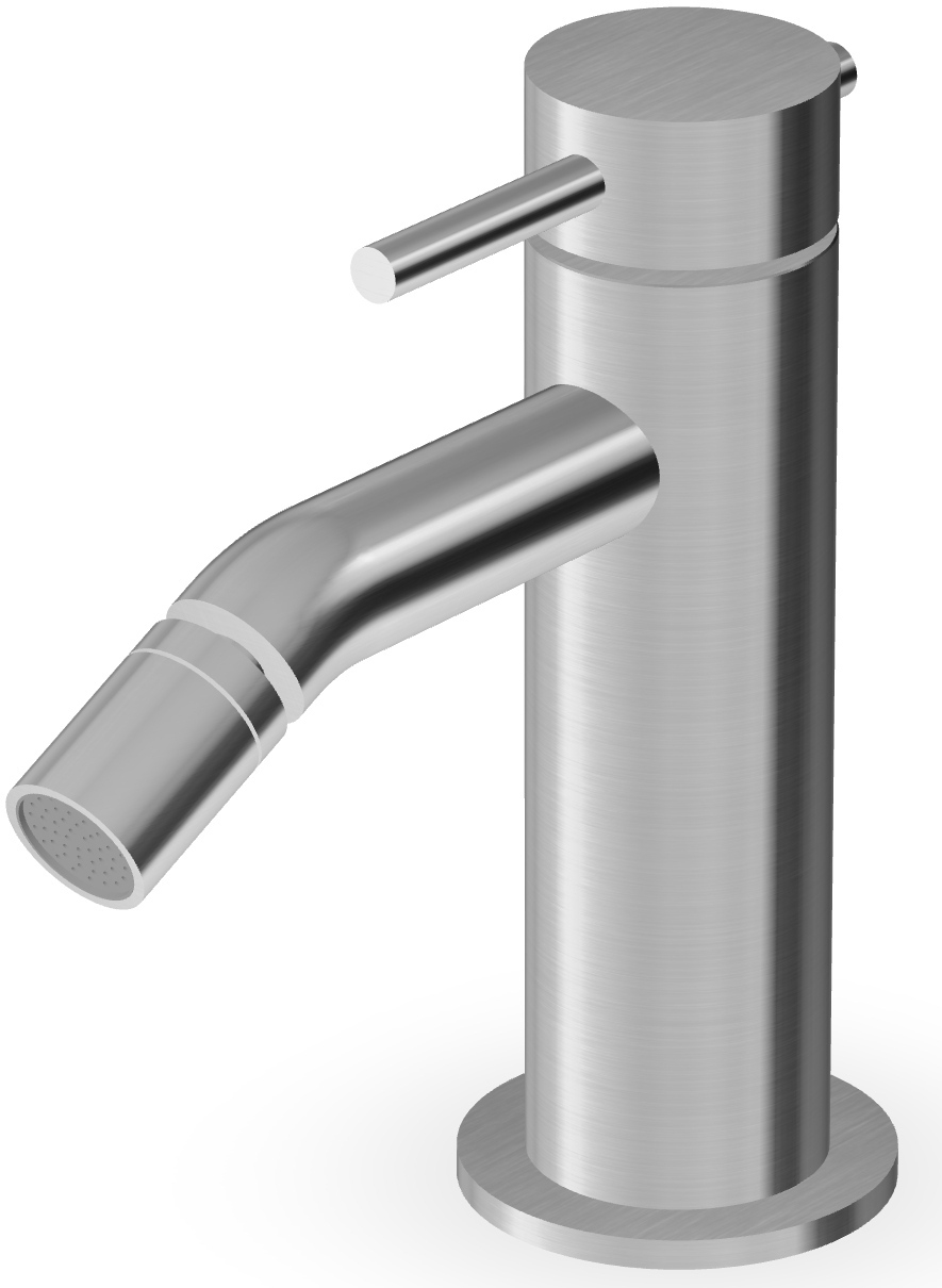 Zucchetti Helm mitigeur de bidet sur pied acier ZHE378.X
