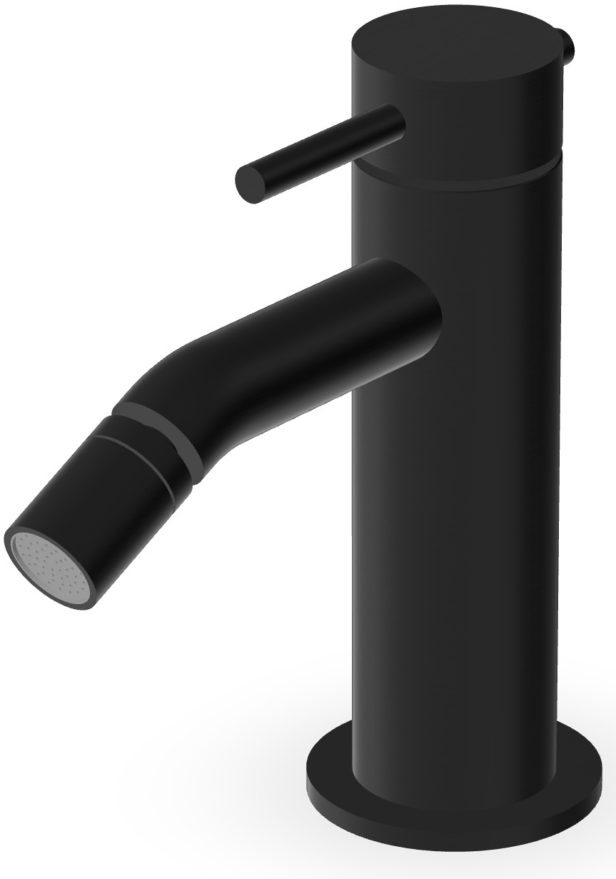 Zucchetti Helm mitigeur de bidet sur pied noir ZHE378.XP81