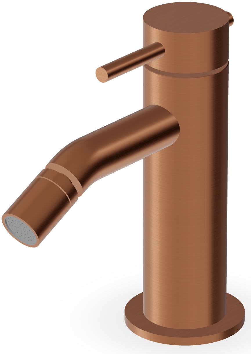 Zucchetti Helm mitigeur de bidet sur pied cuivre ZHE378.XP91