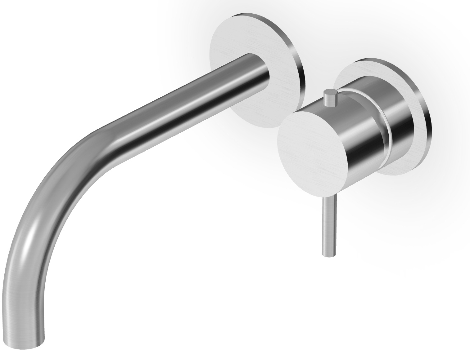 Zucchetti Helm mitigeur de lavabo encastrée acier ZHE721.X