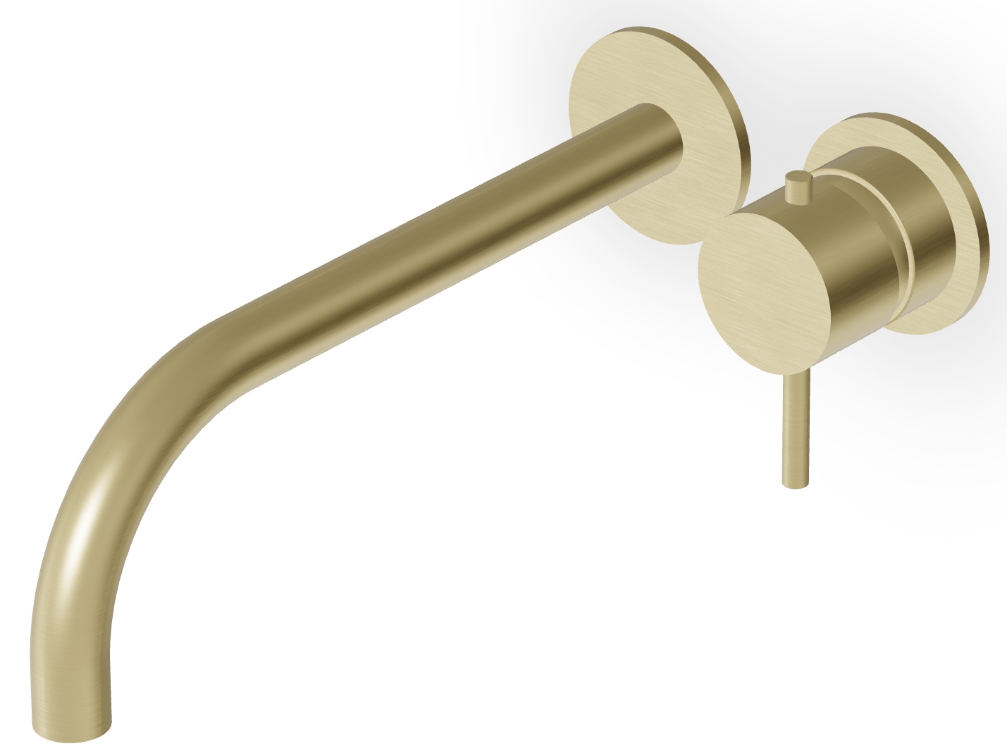 Zucchetti Helm mitigeur de lavabo encastrée doré ZHE720.XP31