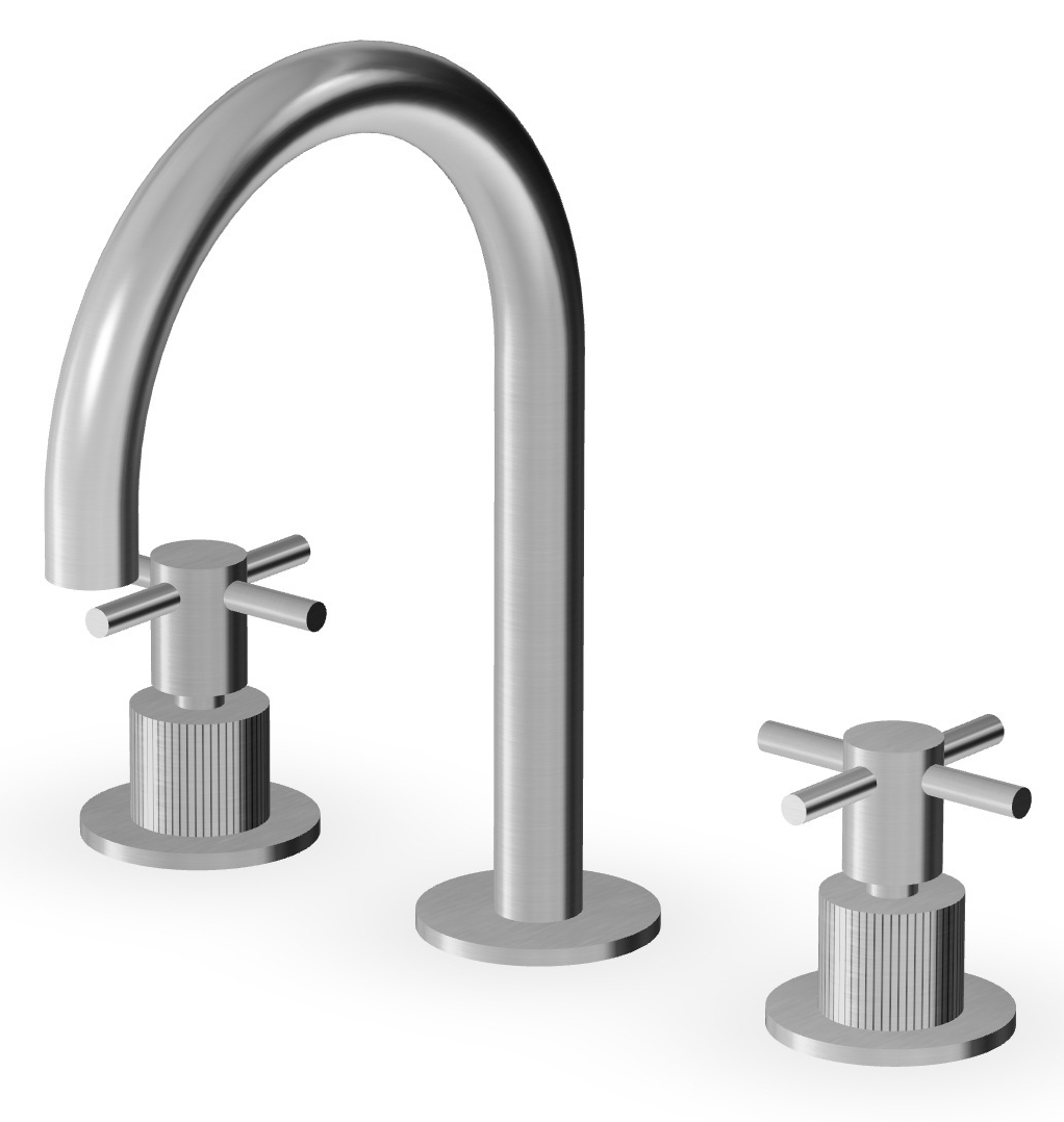 Zucchetti Helm mitigeur de lavabo sur pied acier ZHM515.XG2