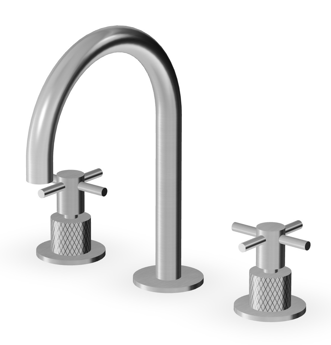 Zucchetti Helm mitigeur de lavabo sur pied acier ZHM515.XG3