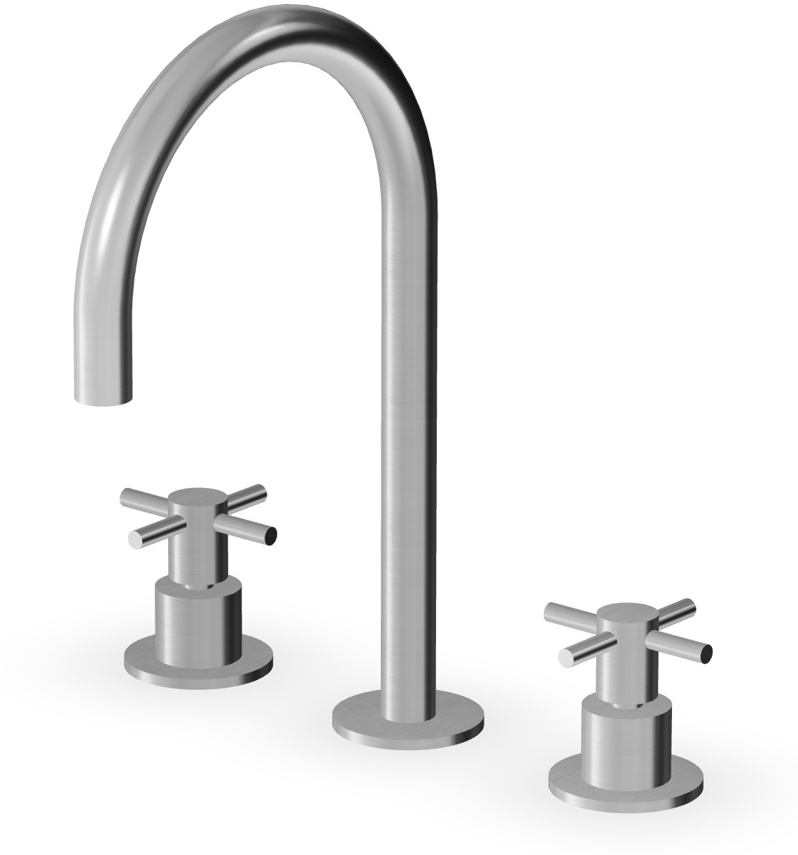 Zucchetti Helm mitigeur de lavabo sur pied acier ZHM516.X