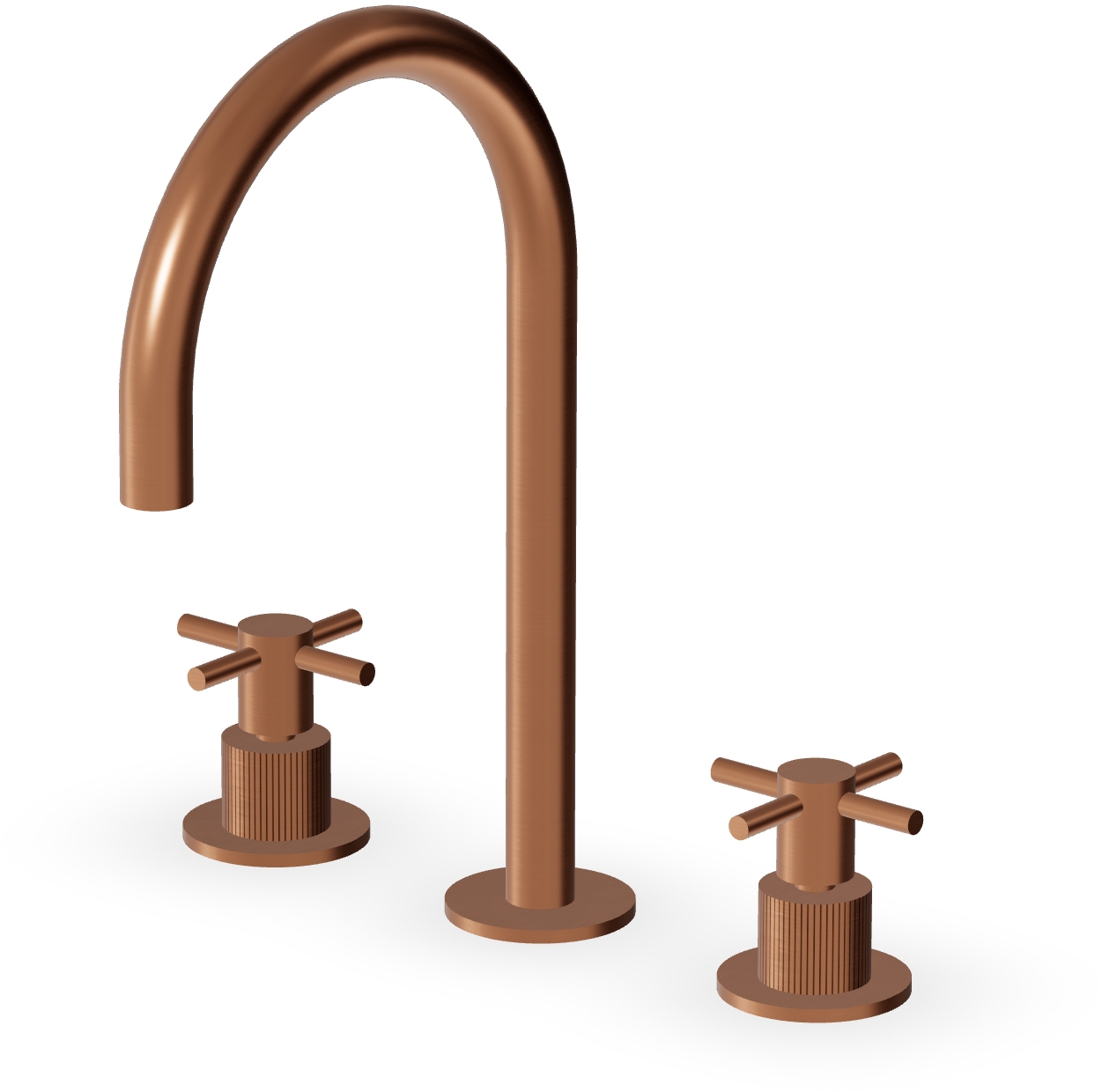 Zucchetti Helm mitigeur de lavabo sur pied cuivre ZHM516.XP91G2