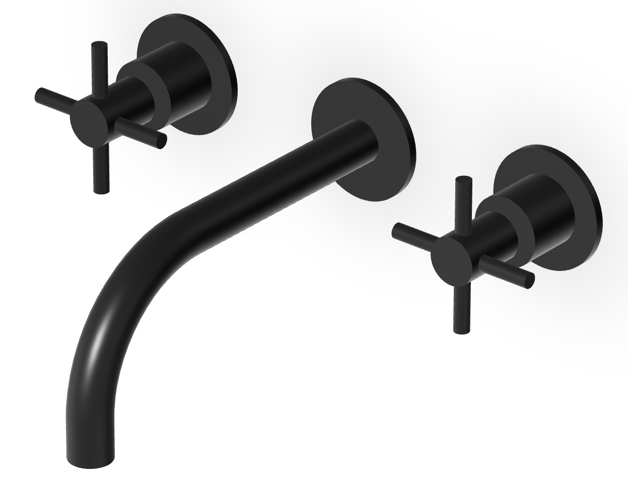 Zucchetti Helm mitigeur de lavabo encastrée noir ZHM760.XP81