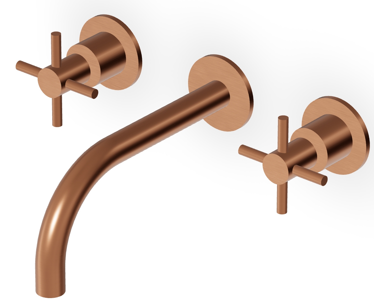 Zucchetti Helm mitigeur de lavabo encastrée cuivre ZHM760.XP91